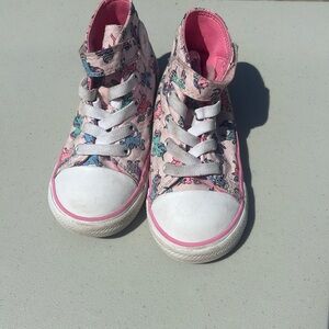 Toddler girl unicorn converse